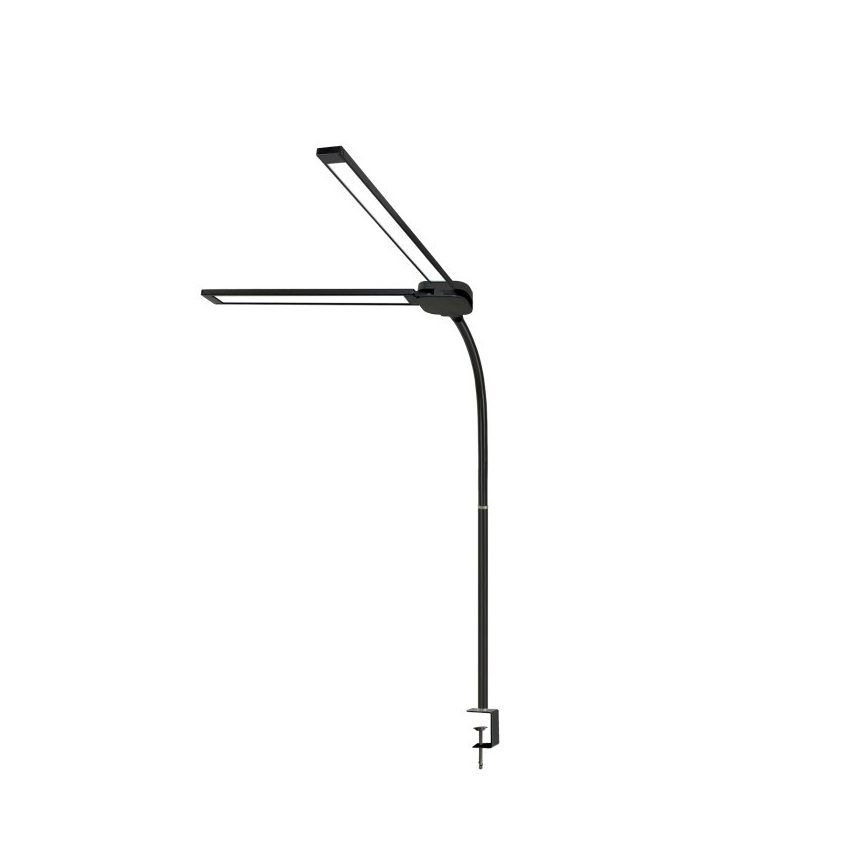 Ρυθμιζόμενη επιτραπέζια LED λάμπα USB TENUIX DUO 2xLED/7W/5V 3000-6000K μαύρη