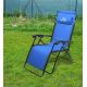 Ρυθμιζόμενη πολυθρόνα camping μπλε