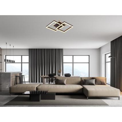 Ρυθμιζόμενο LED φωτιστικό οροφής 80W/230V 3000-6500K + τηλεχειριστήριο