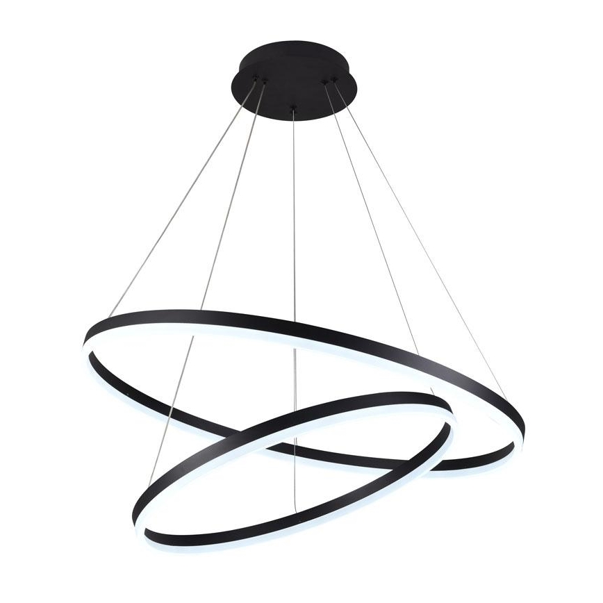 Ρυθμιζόμενο LED φωτιστικό οροφής με καλώδιο LED/100W/230V 3000-6500K διάμ. 80 εκ. + τηλεχειριστήριο