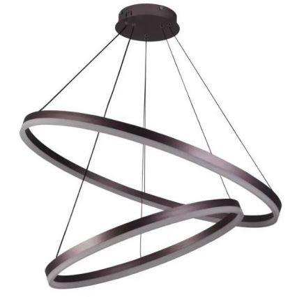 Ρυθμιζόμενο LED φωτιστικό οροφής με καλώδιο LED/100W/230V 3000-6500K διάμ. 80 εκ. + τηλεχειριστήριο