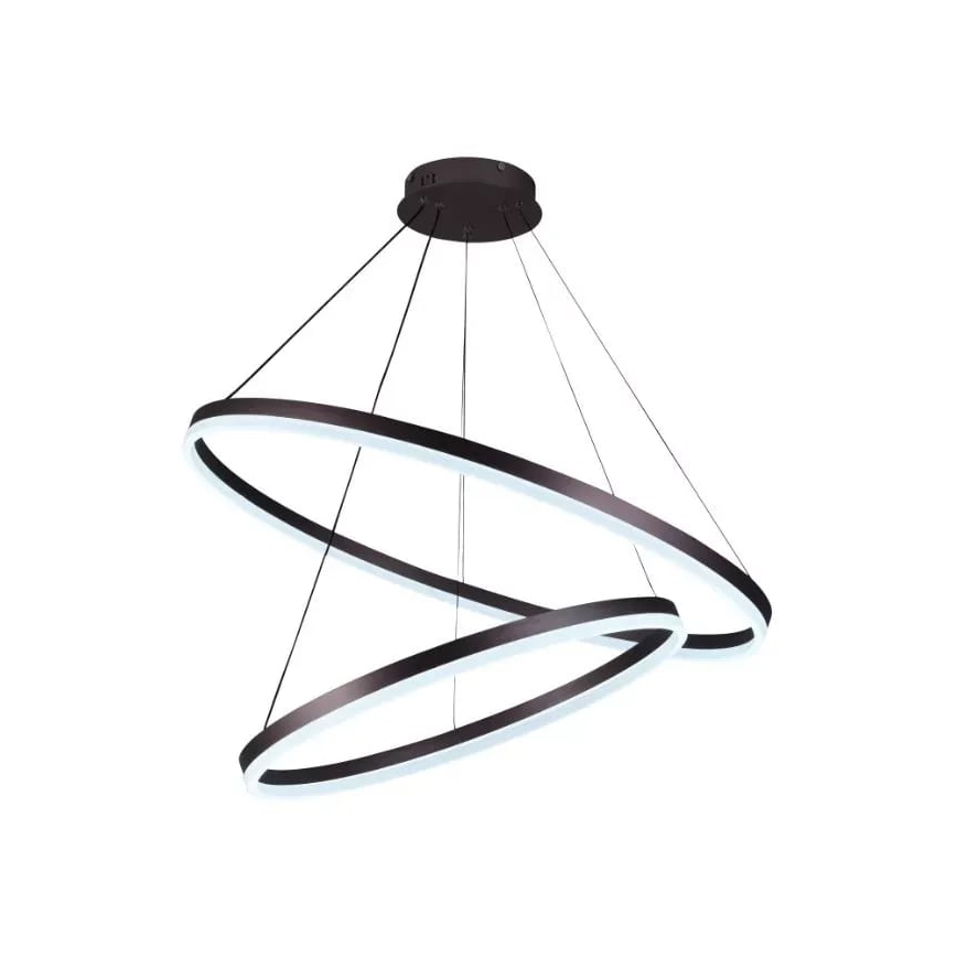 Ρυθμιζόμενο LED φωτιστικό οροφής με καλώδιο LED/100W/230V 3000-6500K διάμ. 80 εκ. + τηλεχειριστήριο