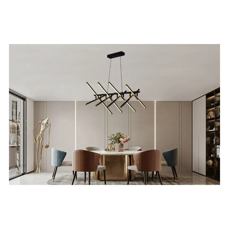 Ρυθμιζόμενο LED φωτιστικό οροφής με καλώδιο LED/100W/230V 3000-6500K + τηλεχειριστήριο
