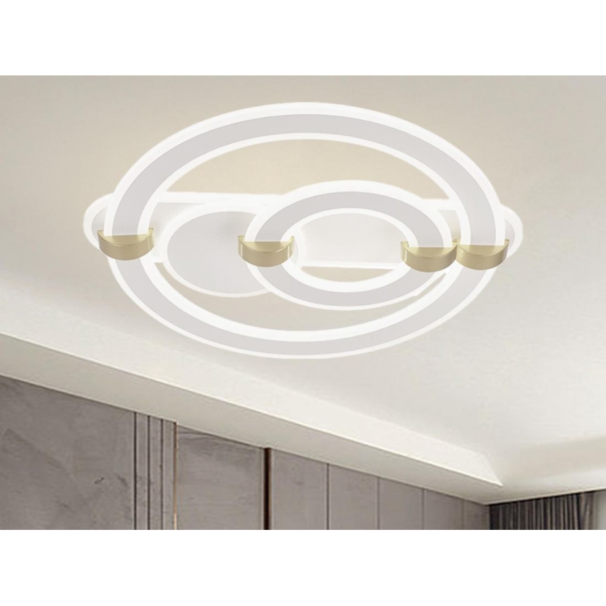 Ρυθμιζόμενο LED φωτιστικό οροφής LED/120W/230V 3000-6500K με τηλεχειριστήριο