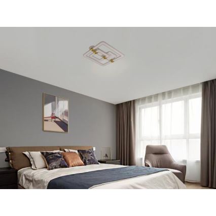 Ρυθμιζόμενο LED φωτιστικό οροφής LED/140W/230V 3000-6500K + τηλεχειριστήριο