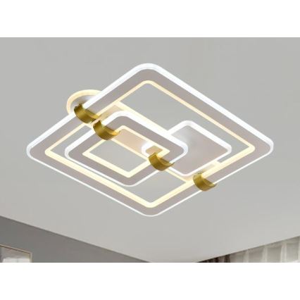 Ρυθμιζόμενο LED φωτιστικό οροφής LED/140W/230V 3000-6500K + τηλεχειριστήριο