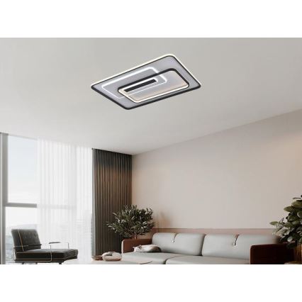 Ρυθμιζόμενο LED φωτιστικό οροφής LED/160W/230V 3000-6500K + τηλεχειριστήριο