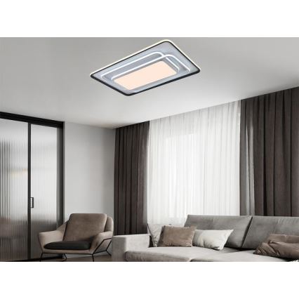 Ρυθμιζόμενο LED φωτιστικό οροφής LED/220W/230V 3000-6500K + τηλεχειριστήριο