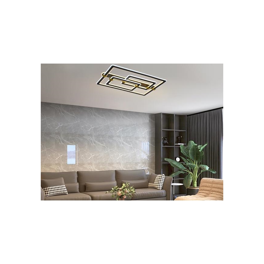 Ρυθμιζόμενο LED φωτιστικό οροφής LED/280W/230V 3000-6500K + τηλεχειριστήριο