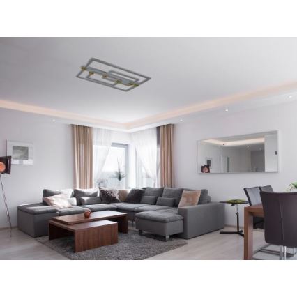 Ρυθμιζόμενο LED φωτιστικό οροφής LED/280W/230V 3000-6500K + τηλεχειριστήριο