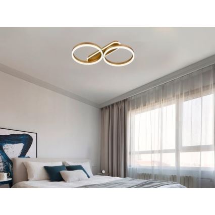 Ρυθμιζόμενο LED φωτιστικό οροφής LED/60W/230V 3000-6500K + τηλεχειριστήριο