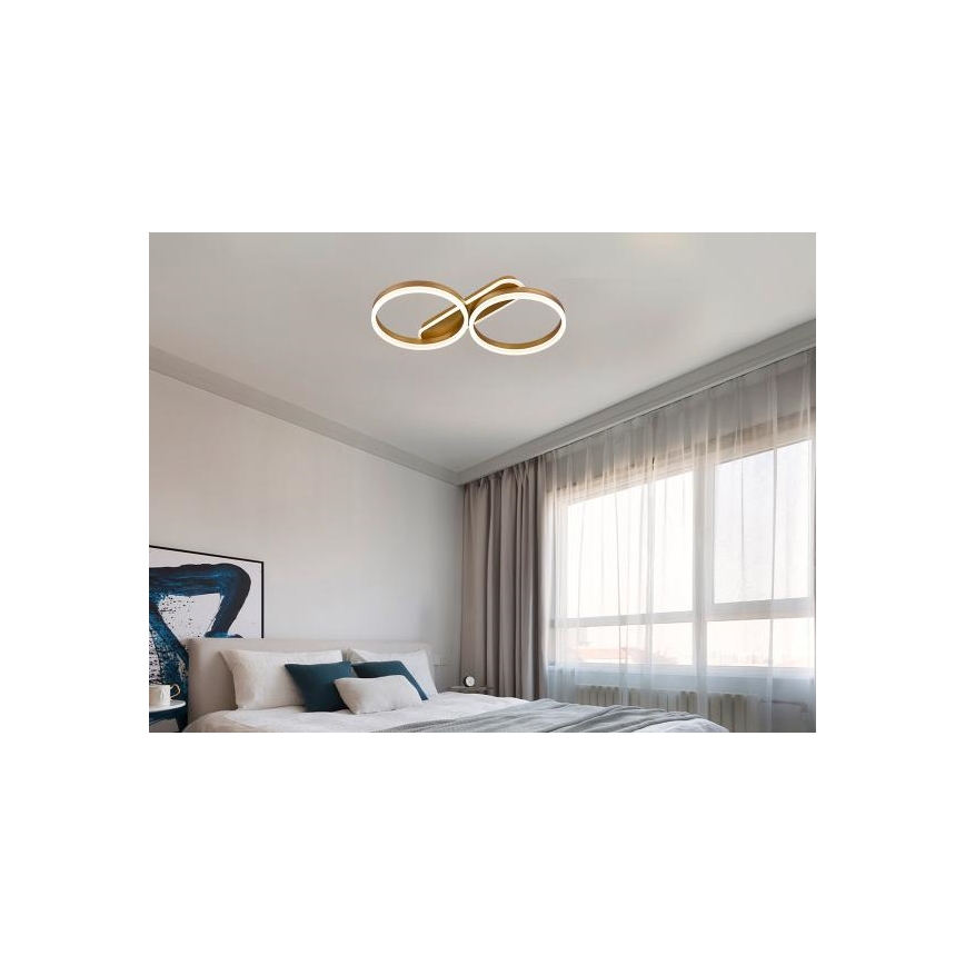 Ρυθμιζόμενο LED φωτιστικό οροφής LED/60W/230V 3000-6500K + τηλεχειριστήριο