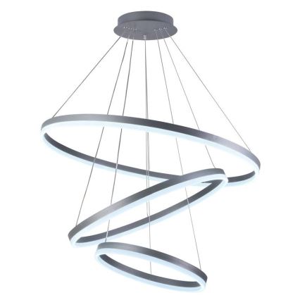 Ρυθμιζόμενο LED φωτιστικό οροφής με καλώδιο LED/125W/230V 3000-6500K διάμ. 80 εκ. + τηλεχειριστήριο