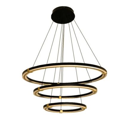 Ρυθμιζόμενο LED φωτιστικό οροφής με καλώδιο LED/235W/230V 3000-6500K διάμετρος 80 εκ. + τηλεχειριστήριο