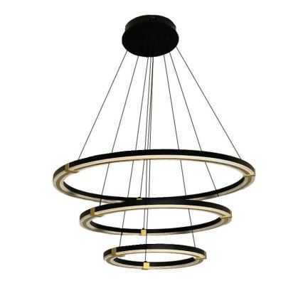 Ρυθμιζόμενο LED φωτιστικό οροφής με καλώδιο LED/235W/230V 3000-6500K διάμετρος 80 εκ. + τηλεχειριστήριο