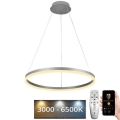 Ρυθμιζόμενο LED φωτιστικό οροφής με καλώδιο LED/42W/230V 3000-6500K διάμετρος 60 εκ. + τηλεχειριστήριο