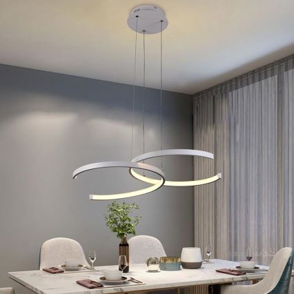 Ρυθμιζόμενο LED φωτιστικό οροφής με καλώδιο LED/50W/230V 3000-6500K + τηλεχειριστήριο