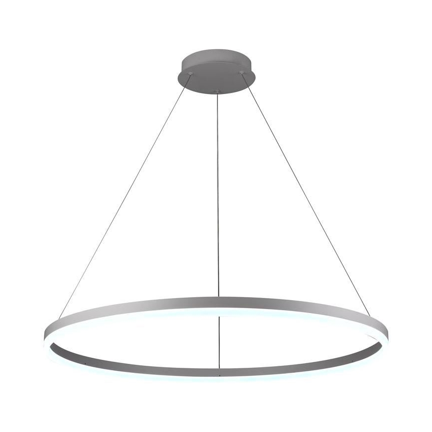 Ρυθμιζόμενο LED φωτιστικό οροφής με καλώδιο LED/55W/230V 3000-6500K διάμ. 80 εκ. + τηλεχειριστήριο