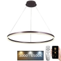 Ρυθμιζόμενο LED φωτιστικό οροφής με καλώδιο LED/55W/230V 3000-6500K διάμ. 80 εκ. + τηλεχειριστήριο