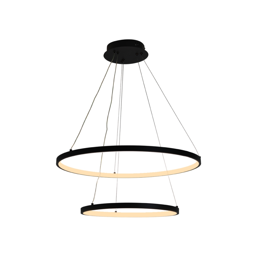 Ρυθμιζόμενο LED φωτιστικό οροφής με καλώδιο LED/75W/230V 3000-6500K Ø 60 εκ. + τηλεχειριστήριο