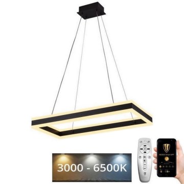Ρυθμιζόμενο LED φωτιστικό οροφής με καλώδιο LED/80W/230V 3000-6500K + τηλεχειριστήριο