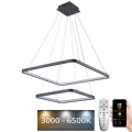 Ρυθμιζόμενο LED φωτιστικό οροφής με καλώδιο LED/90W/230V 3000-6500K + τηλεχειριστήριο