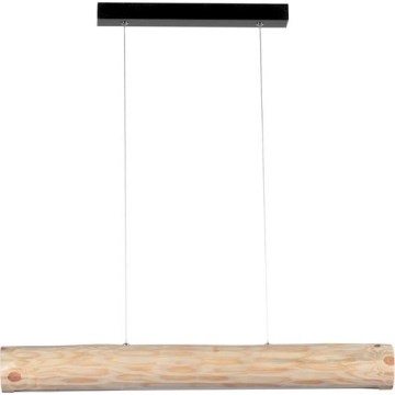 Ρυθμιζόμενο LED φωτιστικό οροφής με καλώδιο LUCAS LED/25,5W/230V πεύκο