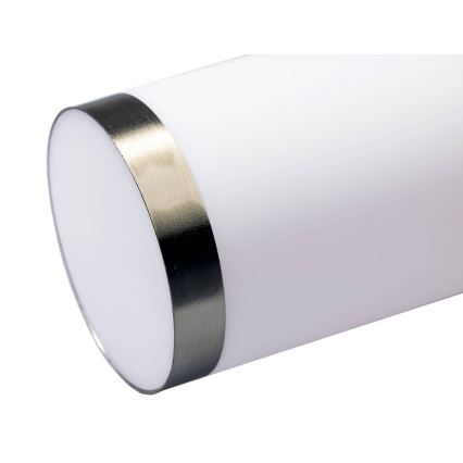 LED RGBW ρυθμιζόμενο εξωτερικό φωτιστικό LIVIA 1xE27/6,5W/230V 2700-6500K Wi-Fi 45 cm IP44 ασημί