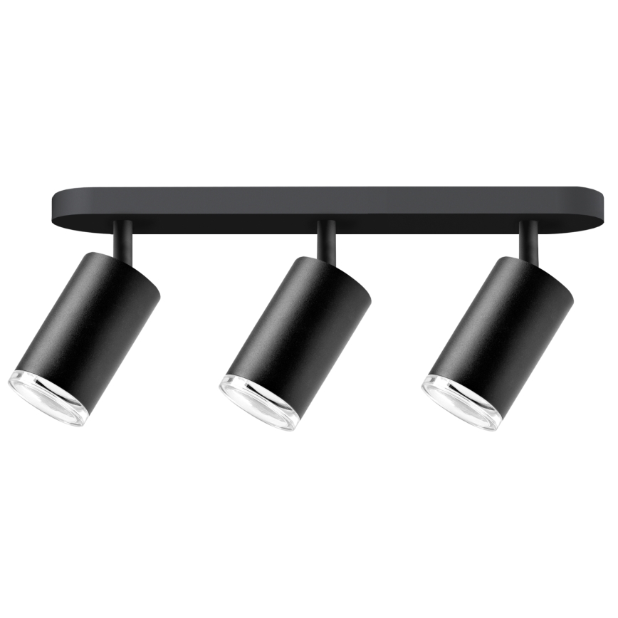 Φωτιστικό μπάνιου LED RGBW TURYN 3xGU10/6,5W/230V 2700-6500K Wi-Fi IP44 μαύρο