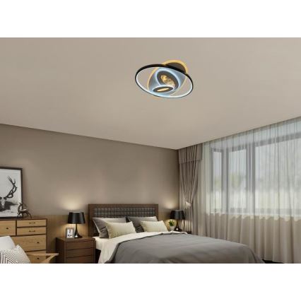 Ρυθμιζόμενο φωτιστικό οροφής LED/105W/230V 3000-6500K + τηλεχειριστήριο