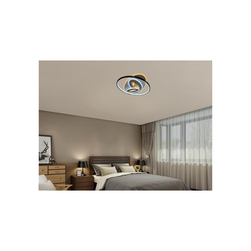 Ρυθμιζόμενο φωτιστικό οροφής LED/105W/230V 3000-6500K + τηλεχειριστήριο