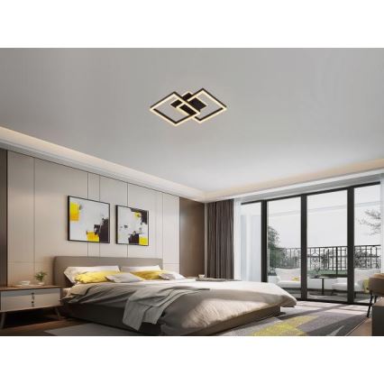 Ρυθμιζόμενο φωτιστικό οροφής LED/80W/230V 3000-6500K + τηλεχειριστήριο