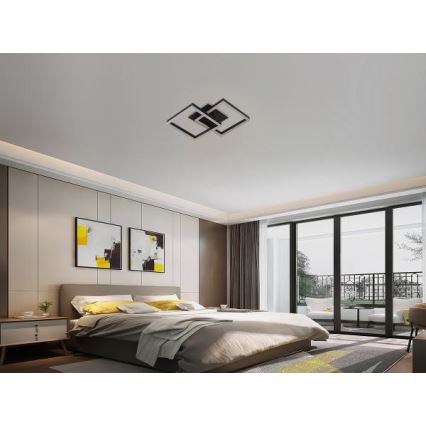 Ρυθμιζόμενο φωτιστικό οροφής LED/80W/230V 3000-6500K + τηλεχειριστήριο