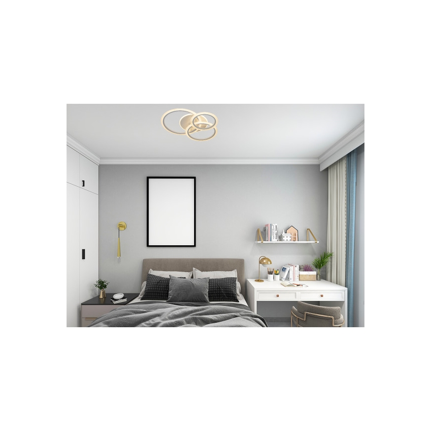 Ρυθμιζόμενο φωτιστικό οροφής LED 90W/230V 3000-6500K + τηλεχειριστήριο