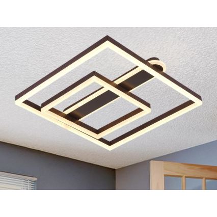 Ρυθμιζόμενο φωτιστικό οροφής LED/95W/230V 3000-6500K + τηλεχειριστήριο