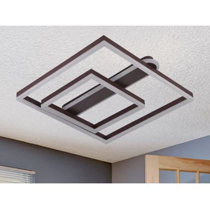 Ρυθμιζόμενο φωτιστικό οροφής LED/95W/230V 3000-6500K + τηλεχειριστήριο