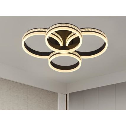 Ρυθμιζόμενος επικαθήμενος πολυέλαιος LED/150W/230V 3000-6500K + τηλεχειριστήριο