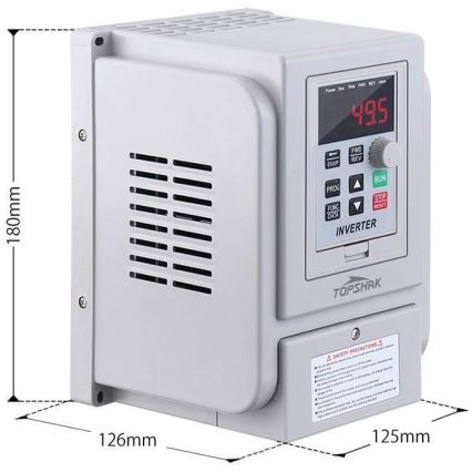 Ρυθμιστής στροφών Inverter για τριφασικά μοτέρ 230V/12A