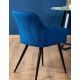 ΣET 2x Καρέκλες τραπεζαρίας RICO μπλε