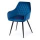 ΣET 2x Καρέκλες τραπεζαρίας SAMETTI μπλε