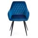 ΣET 2x Καρέκλες τραπεζαρίας SAMETTI μπλε