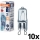 Σετ 10 λαμπτήρων φούρνου HALOPIN G9/40W/230V 2700K - Osram