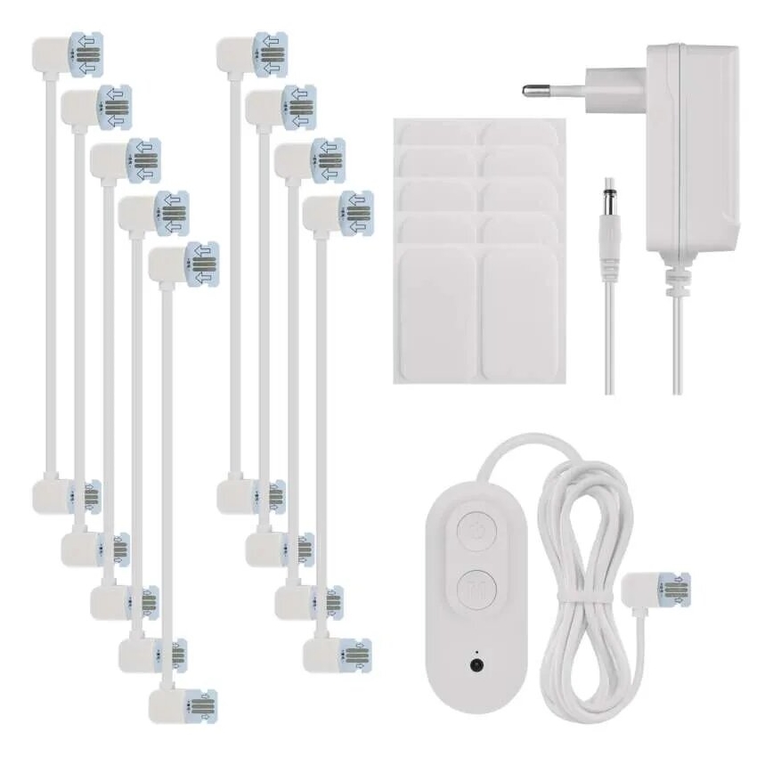 ΣΕΤ 10x RGBIC Πάνελ dimming LED/1,9W/230V Wi-Fi Tuya