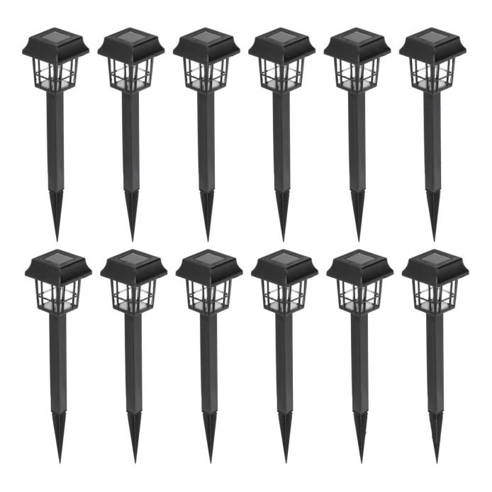 ΣΕΤ 12x Ηλιακή λάμπα LED LED/0,06W/1,2V 6500K IP44