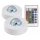 ΣΕΤ 2x LED RGB Dimming διακοσμητικό φωτιστικό FESTA 3xAAA/4,5V + τηλεχειριστήριο