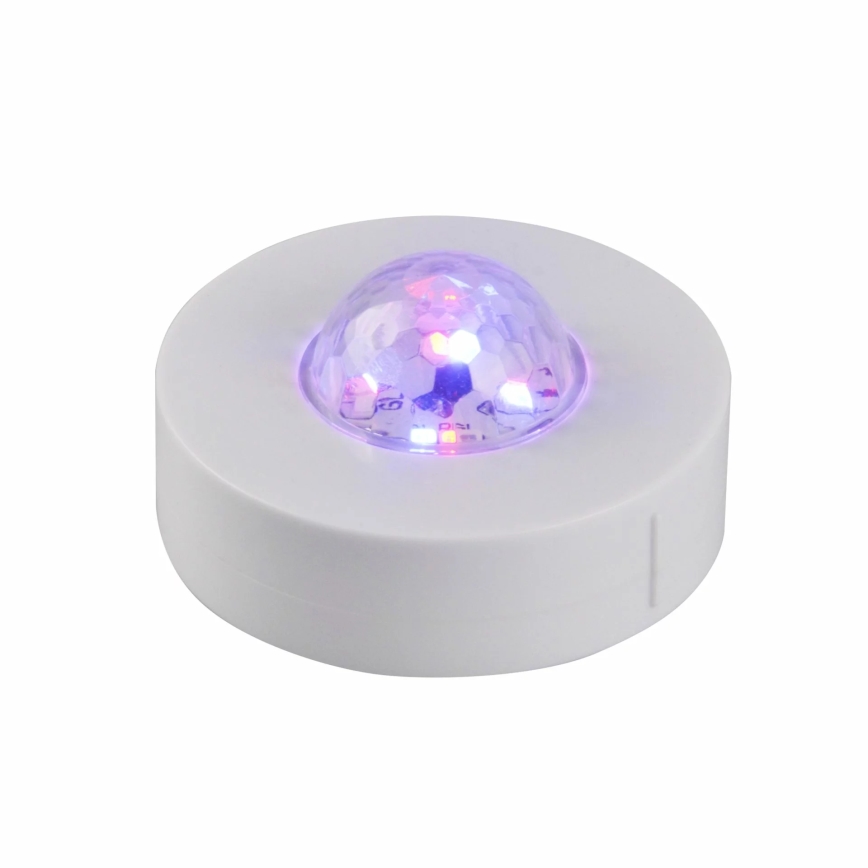 ΣΕΤ 2x LED RGB Dimming διακοσμητικό φωτιστικό FESTA 3xAAA/4,5V + τηλεχειριστήριο