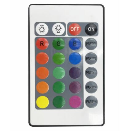 ΣΕΤ 2x LED RGB Dimming διακοσμητικό φωτιστικό FESTA 3xAAA/4,5V + τηλεχειριστήριο