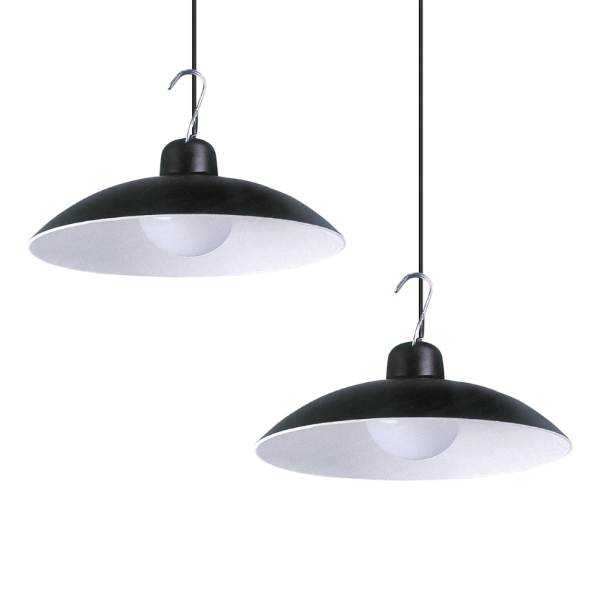 ΣΕΤ 2x LED Ηλιακό κρεμαστό φωτιστικό με αισθητήρα σούρουπου LED/6W/3,7V 2000 mAh IP44 + τηλεχειριστήριο