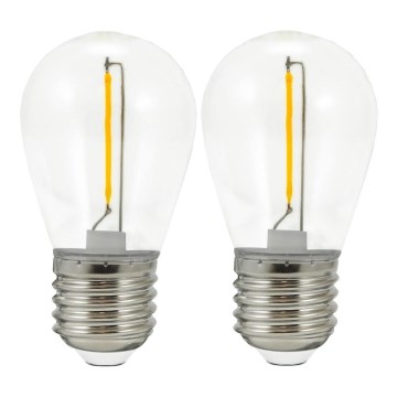 ΣΕΤ 2x LED Λάμπα PARTY E27/0,3W/36V