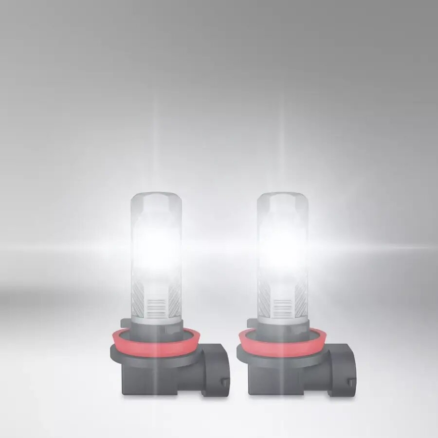 ΣΕΤ 2x LED Λάμπα αυτοκινήτου H8/H11/H16 PGJ19-X/8,2W/12V 6000K - Osram